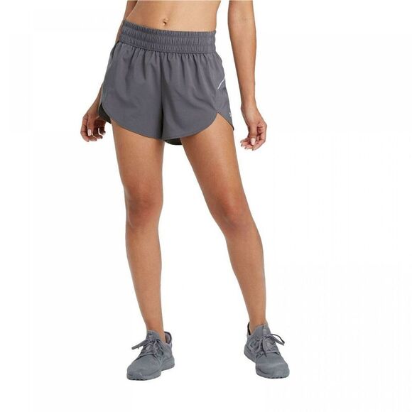 ✨ All In Motion Grey Tiger Stripe Athletic Shorts✨ - Picture 1 of 8